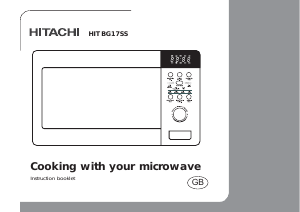 Bruksanvisning Hitachi BG17SS Mikrovågsugn