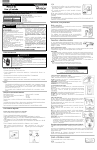 Manual de uso Whirlpool LWT1615D Frigorífico combinado