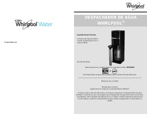 Manual de uso Whirlpool WK5915BS Dispensador de agua