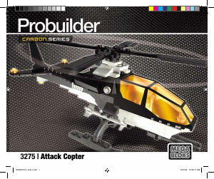 Bruksanvisning Mega Bloks set 3275 Probuilder Attack-helikopter