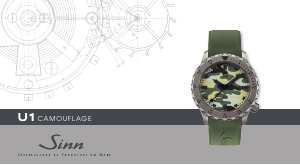 Handleiding Sinn U1 Camouflage Horloge