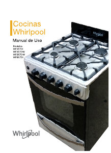 Manual de uso Whirlpool WFB57DIDNA Cocina