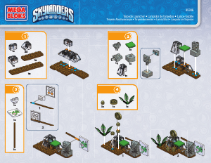 Bruksanvisning Mega Bloks set 95306 Skylanders Torped bärraket