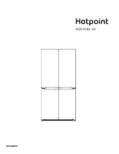 Handleiding Hotpoint HQ9 U1BL UK Koel-vries combinatie