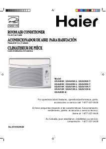 Manual de uso Haier ESA406K-T Aire acondicionado