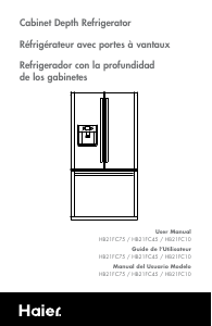 Manual de uso Haier HB21FC45 Frigorífico combinado