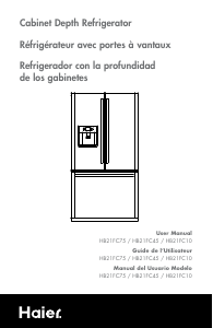 Handleiding Haier HB21FC45 Koel-vries combinatie