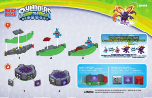 Bruksanvisning Mega Bloks set 95479 Skylanders Magic Spyro battle portal