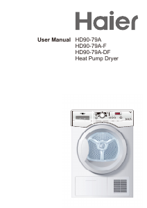 Handleiding Haier HD90-79A-DF Wasdroger