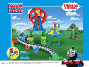 Manuale Mega Bloks set 10516 Thomas and Friends Thomas alla fiera di Sodor