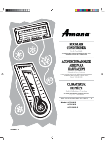 Manual Amana ACD10KE Air Conditioner