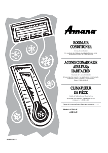 Manual de uso Amana ACD10JE Aire acondicionado