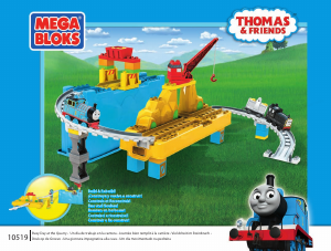 Manuale Mega Bloks set 10519 Thomas and Friends Una giornata impegnativa alla cava