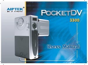 Mode d’emploi Aiptek PocketDV 3300 Caméscope