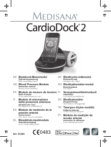 Bruksanvisning Medisana CardioDock 2 Blodtrycksmätare
