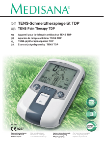 Manual Medisana TDP TENS Device