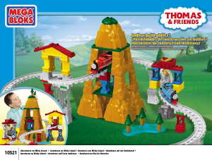Bedienungsanleitung Mega Bloks set 10521 Thomas and Friends Abenteuer auf Misty island