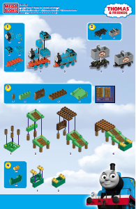 Manual de uso Mega Bloks set 10548 Thomas and Friends Thomas en el aserradero