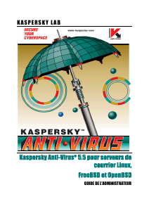 Mode d’emploi Kaspersky Lab Anti-Virus 5.5 (Linux Server)