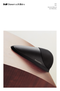 Bedienungsanleitung Bowers and Wilkins 703 Lautsprecher