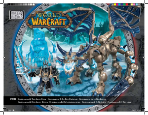 Manuale Mega Bloks set 91008 Warcraft Sindragosa & Il re lich
