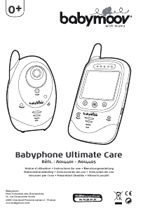 Bedienungsanleitung Babymoov A014405 Ultimate Care Babyphone