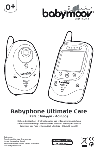 Bedienungsanleitung Babymoov A014401 Ultimate Care Babyphone