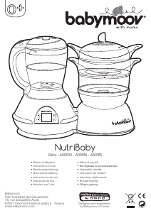 Instrukcja Babymoov A001115 NutriBaby Robot planetarny