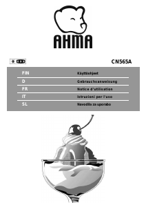 Mode d’emploi Ahma CN565A Réfrigérateur combiné