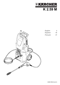 Manual Kärcher K 2.59 M Pressure Washer