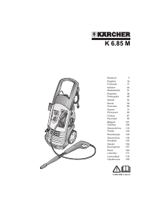 Manuale Kärcher K 6.85 M Idropulitrice
