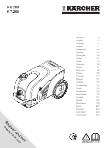 Manuale Kärcher K 7.200 Idropulitrice