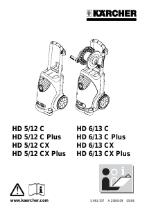 Mode d’emploi Kärcher HD 5/12 C Plus Nettoyeur haute pression