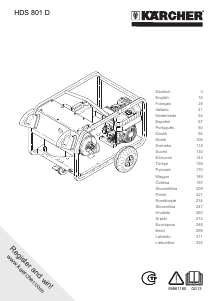 Manuale Kärcher HDS 801 D Idropulitrice