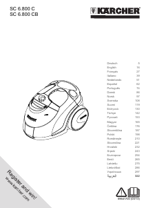 Kasutusjuhend Kärcher SC 6.800 CB Aurupesur