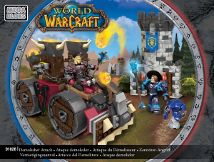 Mode d’emploi Mega Bloks set 91026 Warcraft Attaque du démolisseur