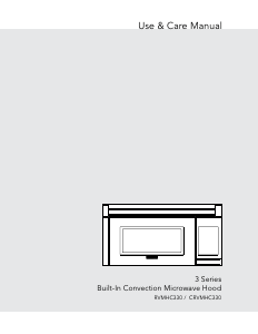 Manual Viking RVMHC330 Microwave