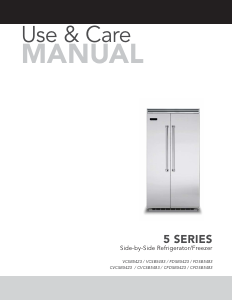 Manual Viking FDSB5423 Fridge-Freezer