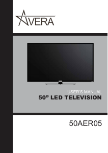 Manual Avera 50AER05 Aeria LED Television