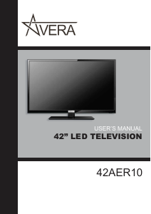 Handleiding Avera 42AER10 Aeria LED televisie