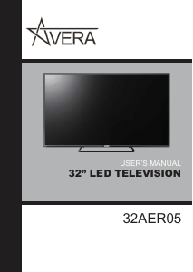 Handleiding Avera 32AER05 Aeria LED televisie