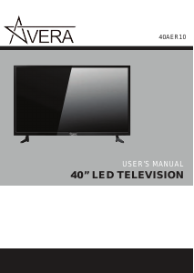 Handleiding Avera 40AER10 Aeria LED televisie