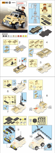 Handleiding Sluban set M38-B0586A Army Jeep