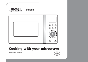 Manual Hitachi STIF25B Microwave