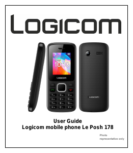 Manual Logicom Le Posh 178 Mobile Phone