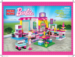 Manual de uso Mega Bloks set 80249 Barbie Panadería