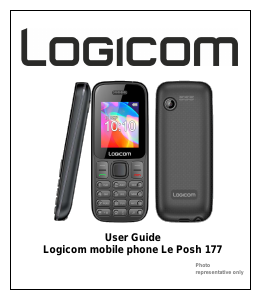 Manual Logicom Le Posh 177 Mobile Phone