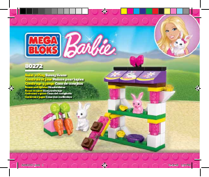 Bruksanvisning Mega Bloks set 80272 Barbie Kaninbur