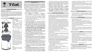Manual de uso Tefal ZP520DMX Exprimidor de cítricos