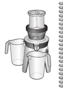 Bruksanvisning Tefal ZC500HAU Juicepress